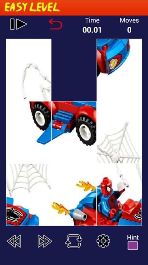 Lego Spiderman Puzzle New screenshot 2