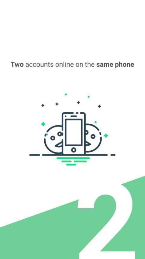 Dual Messenger for WhatsApp 2017 screenshot 3