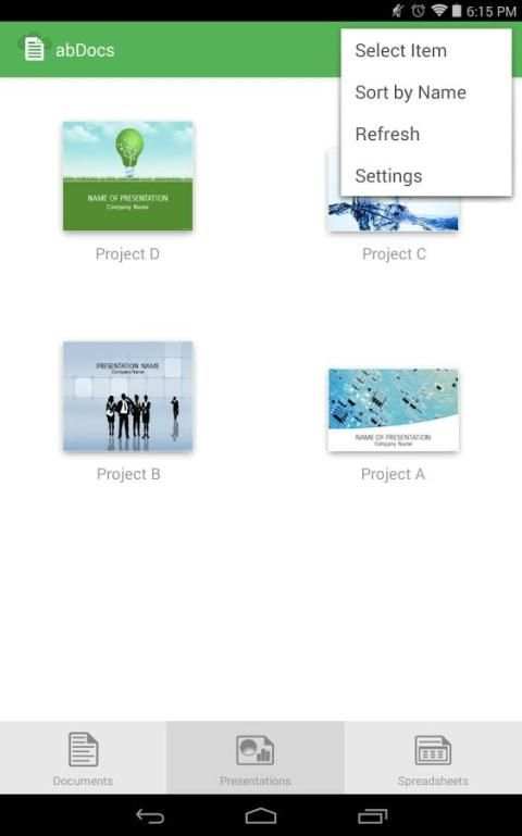 abDocs 3 تصوير الشاشة