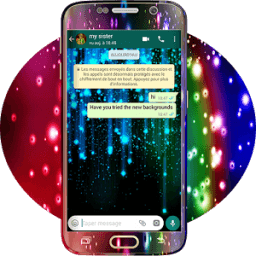 Wallpapers for WhatsApp - Background Chat Glow иконка