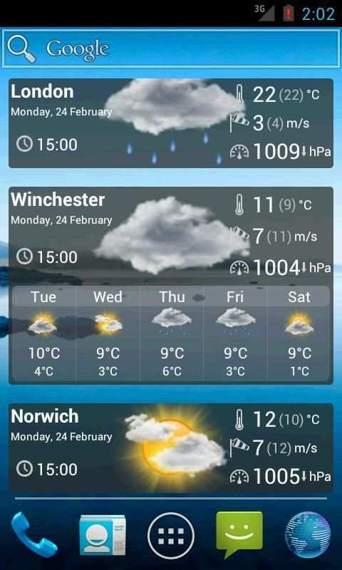 StormWeather Widget Lite скриншот 14