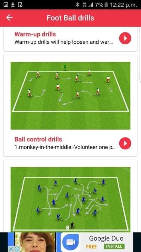 Football Training  screenshot 4