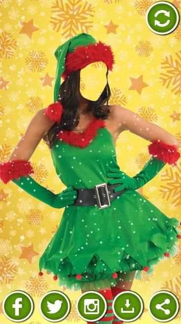 Noël Habiller - Père Noël Costume Photo * * 6 تصوير الشاشة