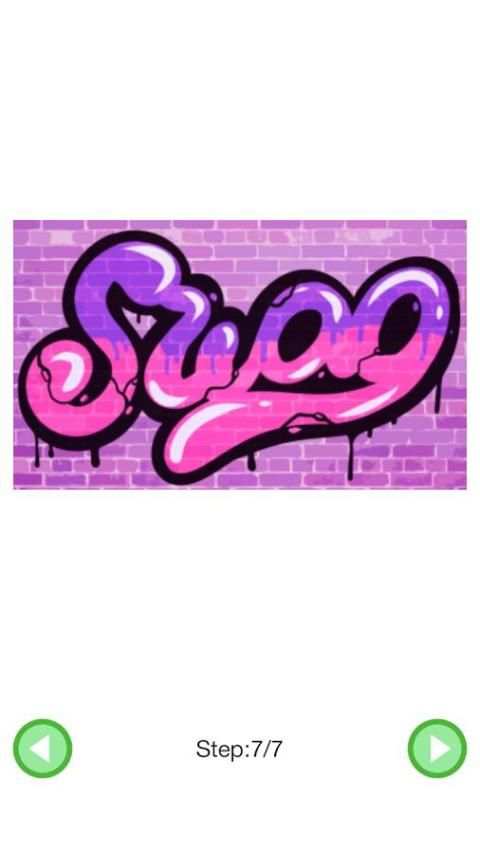 How To Draw :Graffiti screenshot 1