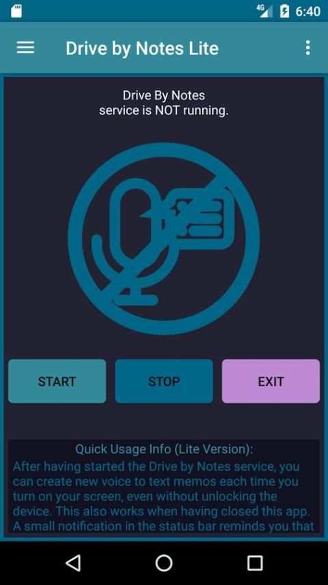 Drive by Notes Lite screenshot 8