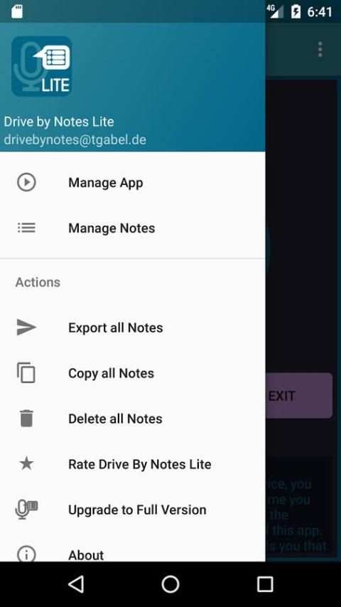 Drive by Notes Lite скриншот 7