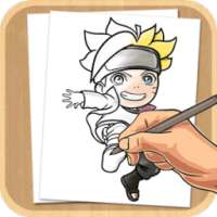 How To Draw Boruto