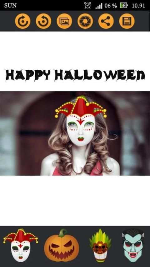 Halloween Photo Frames and Mask screenshot 3