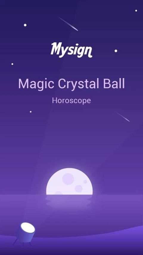 Crystal Ball Horoscope Theme screenshot 7