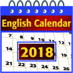 2018 Calendar English Official App icon