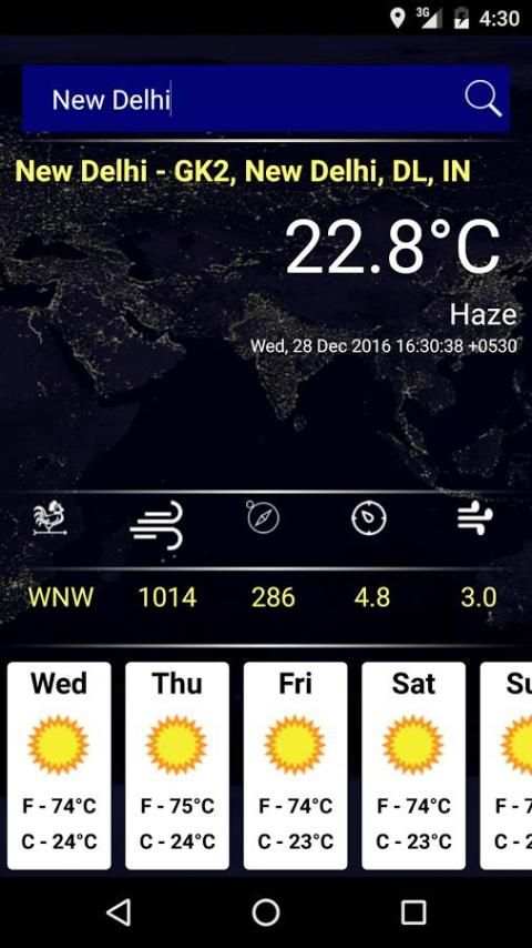 Today's Weather Forecast screenshot 2