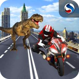 Dino Bike Adventure Highway Fast Racing