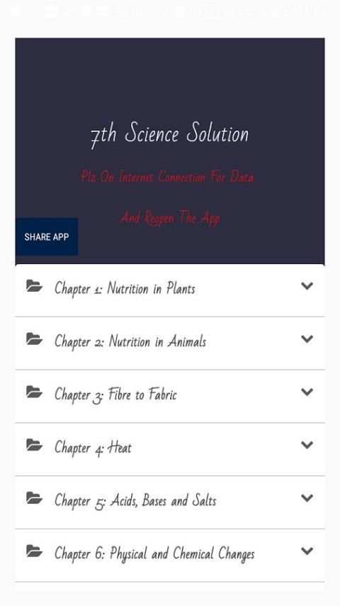 NCERT CLASS 7 SCIENCE скриншот 3