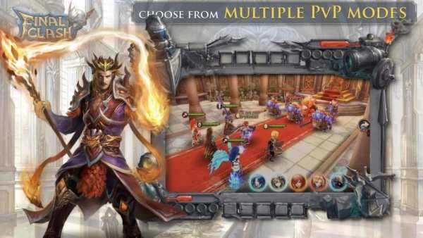 Final Clash: 3D FANTASY MMORPG скриншот 3