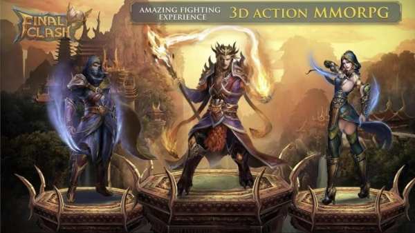 Final Clash: 3D FANTASY MMORPG screenshot 5