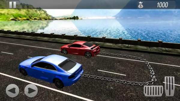 Rapid Chain Car Racing: Stunt Cars screenshot 1