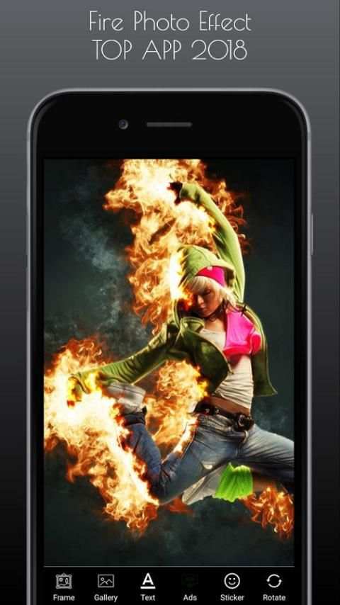 After Effects Fire Photo Editor скриншот 9