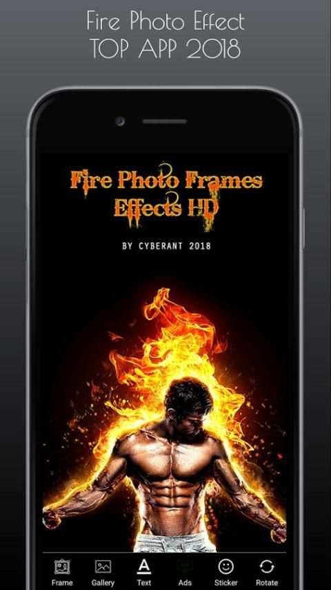 After Effects Fire Photo Editor скриншот 1