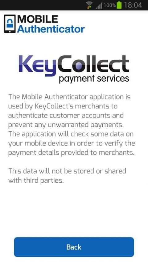 Mobile Authenticator скриншот 2