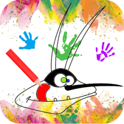 Coloriage Oggy et ses amis icon