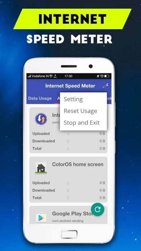 Internet Speed Meter скриншот 2