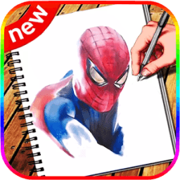 Learn How To Draw Spider Man Easy Steps icon