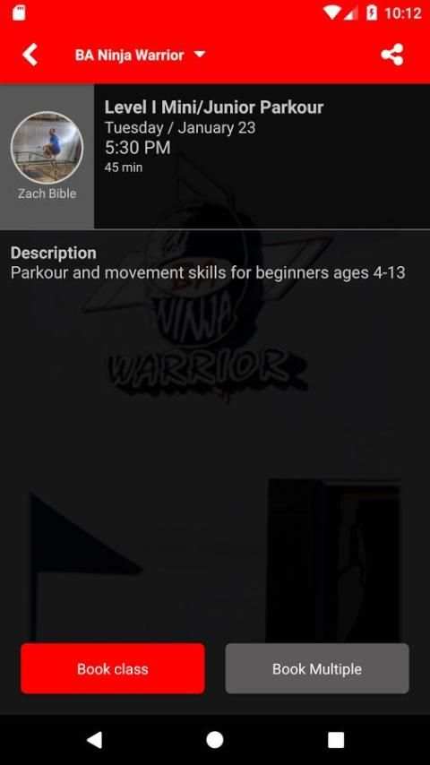 BA Ninja Warrior screenshot 1