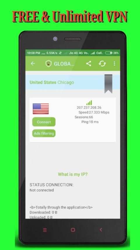GLOBAL VPN screenshot 1