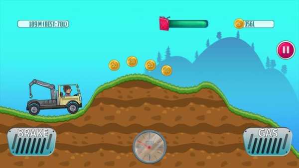 Hill Racing Car Climb 2 2 تصوير الشاشة