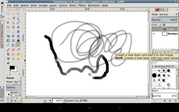 GIMP Inkscape скриншот 6