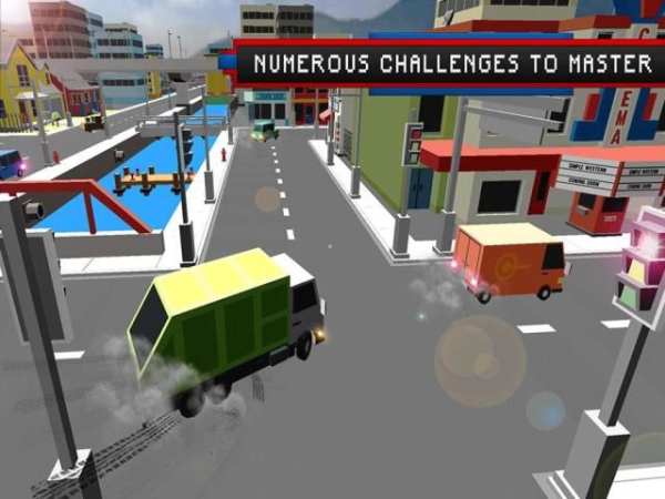 Blocky Police Cars Crime City स्क्रीनशॉट 5