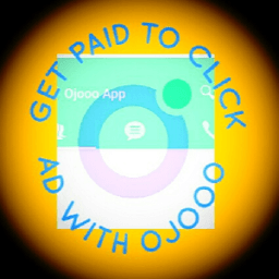 paid to click ad with ojooo icon