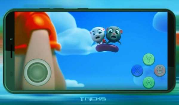 games Talking Tom Pool tricks screenshot 1