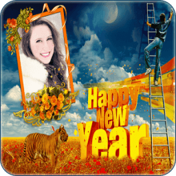 Happy New Year Photo Frames आइकन