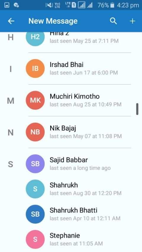 Post liker Messenger screenshot 2