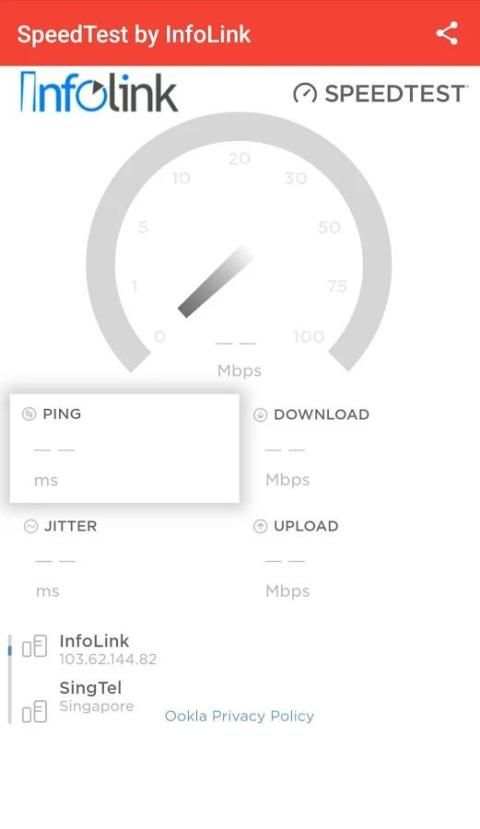 SpeedTest by InfoLink скриншот 2