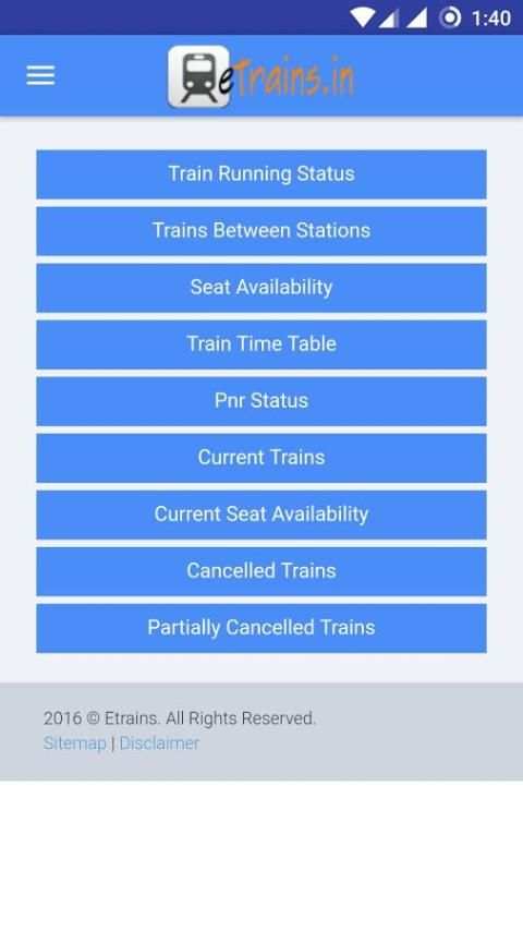 Train Running Status - Indian Railways screenshot 8