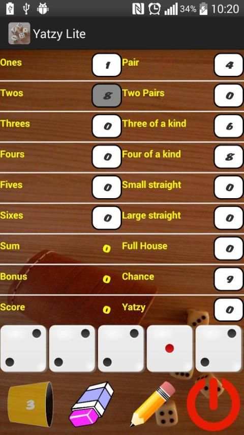 Yatzy Lite screenshot 3