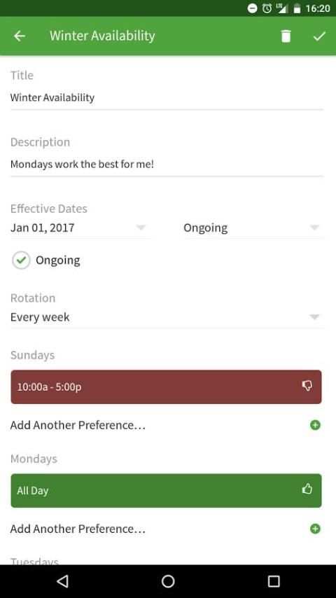 When I Work Scheduling स्क्रीनशॉट 7
