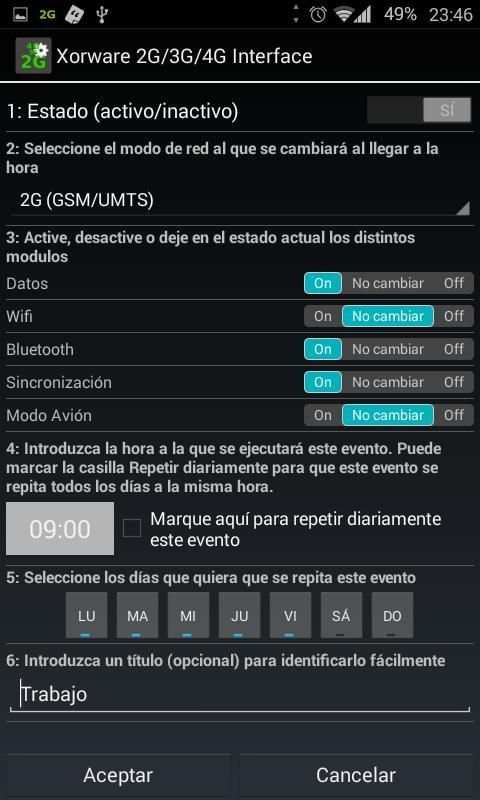 Xorware 2G/3G/4G Interface PRO screenshot 4