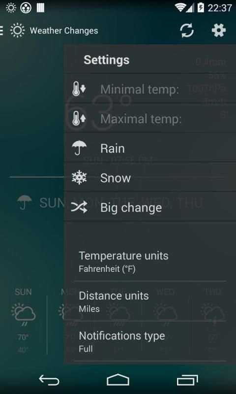 Weather Changes screenshot 2
