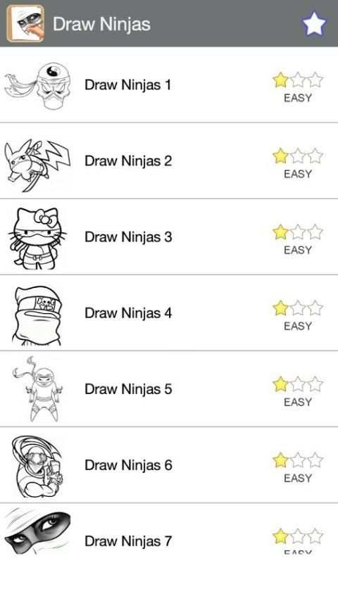 How To Draw Ninja скриншот 5