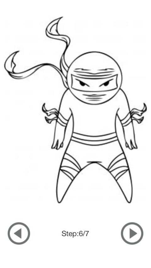 How To Draw Ninja screenshot 1