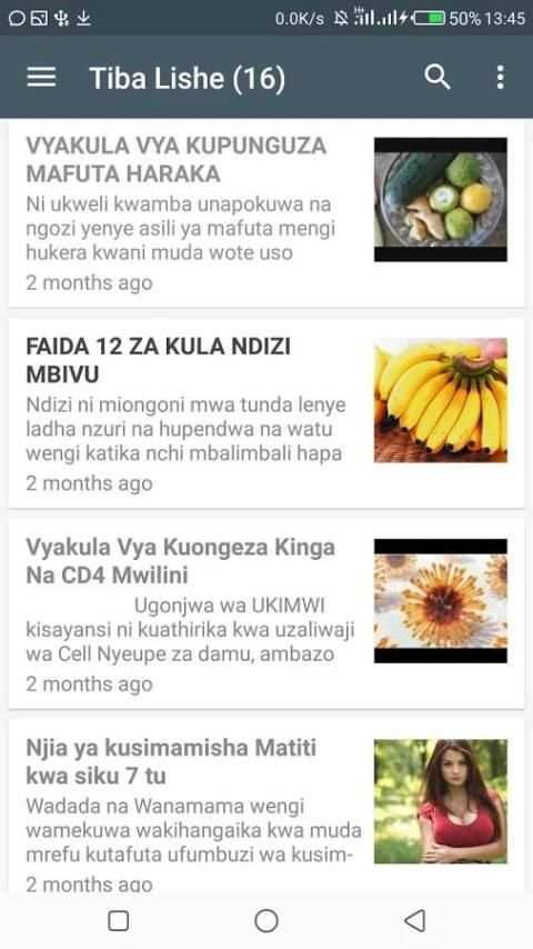 Tiba Lishe screenshot 5