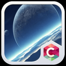 Secret Sky C Launcher Theme أيقونة