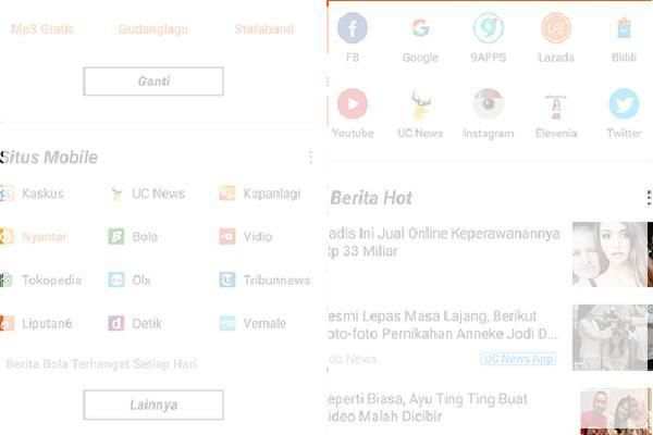 Fastest Uc Browser Mini Reference screenshot 1
