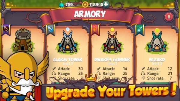 Legend Rush Monster Realm TD screenshot 2