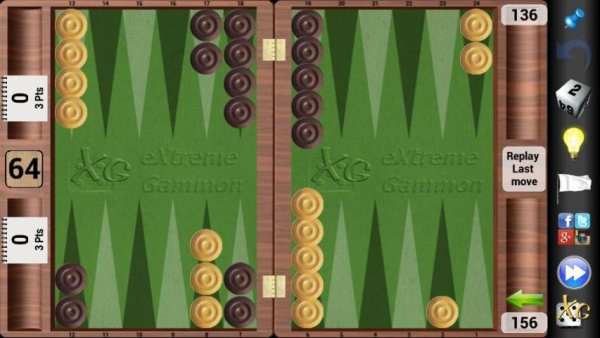 XG Mobile Backgammon 8 تصوير الشاشة