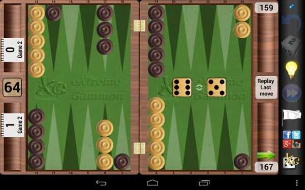 XG Mobile Backgammon 3 تصوير الشاشة