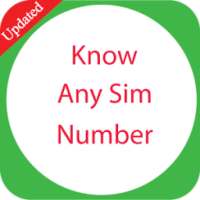 Know Any Sim Number